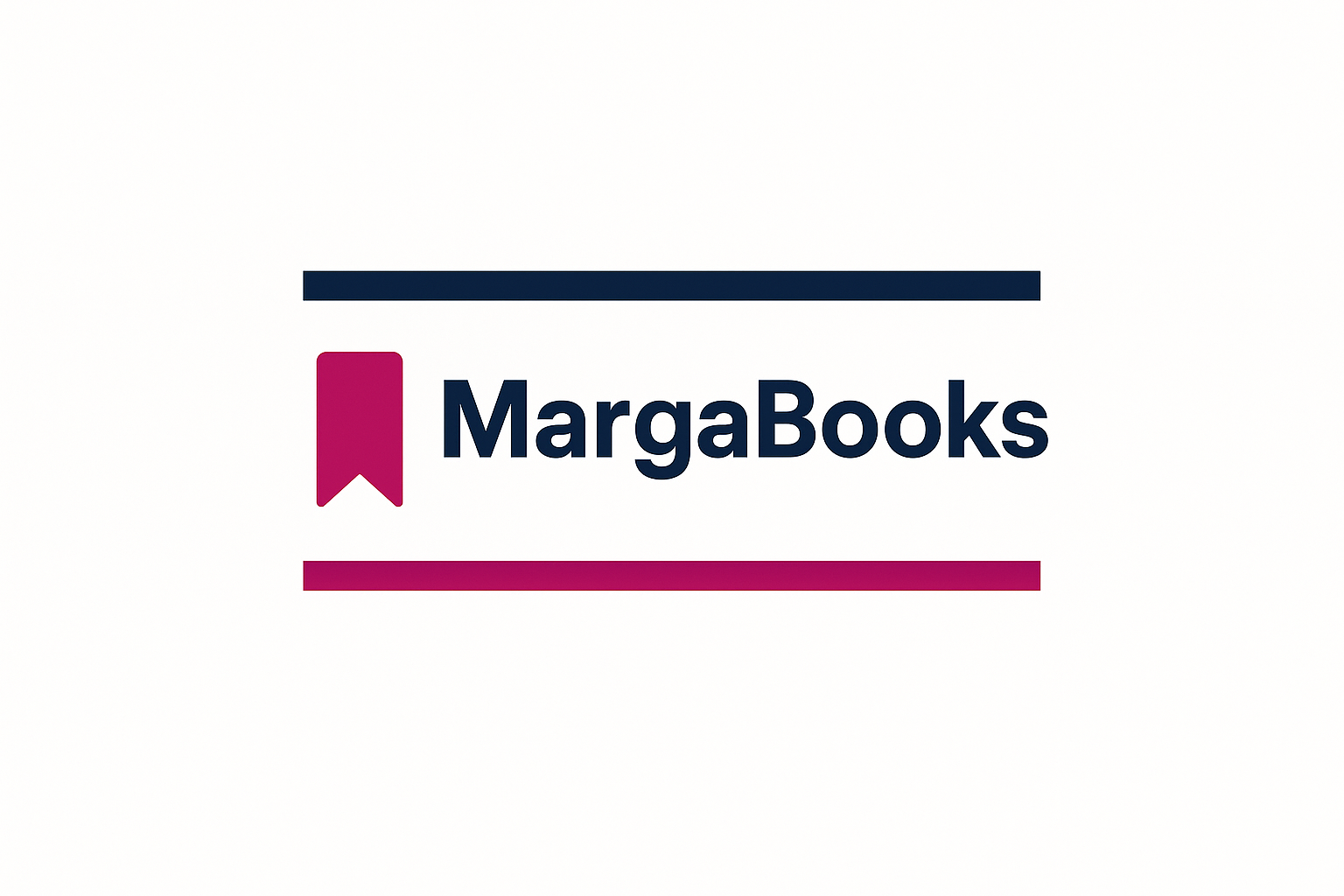 MargaBooks logo variación 10: Magenta (#B42882)